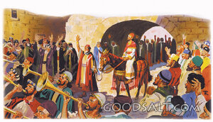 Solomon Proclaimed King