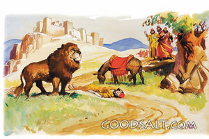 The Man of God Slain by the Lion