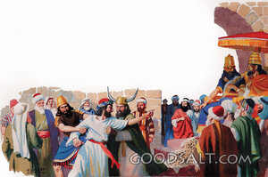 Micaiah Before Ahab and Jehoshaphat