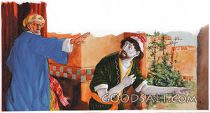 Gehazi Struck with Naaman’s Leprosy