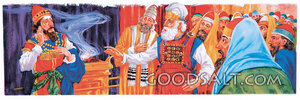 King Uzziah Struck with Leprosy