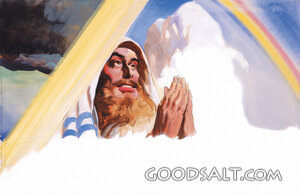 Hezekiah Prays Beneath the Rainbow