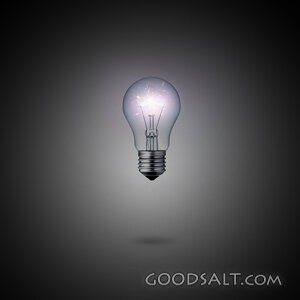 Abstract Lightbulb