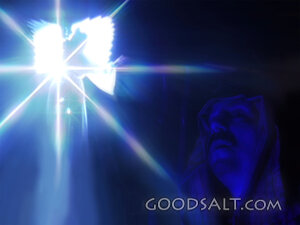 Angel of Light Appearing to a Robed Man