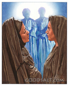 Women at the Resurrection Tomb