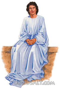 Seated Angel at the Empty Tomb