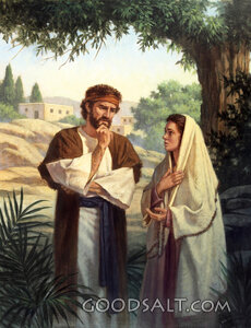 Angels Spoke to Mary and Joseph