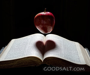 Apple over Bible