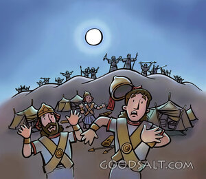 Attack by Gideon's Army