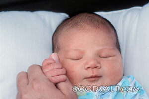 Baby and Adult Hand