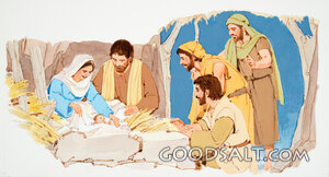 Baby Jesus Is Born