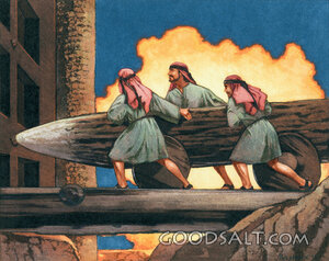 Battering the Wall at Abel Beth Maacah