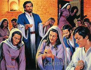 Believers Pray for Peter