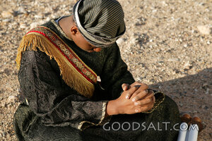 Ethiopian Eunuch in Prayer