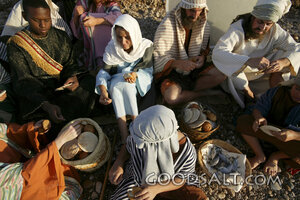 Crowd Eating the Loaves and Fish