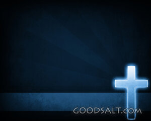 Blue Cross Background