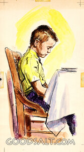 Boy Praying