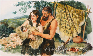 Adam and Eve with Their Firstborn