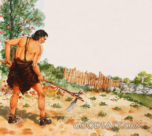 Cain Tilling the Ground