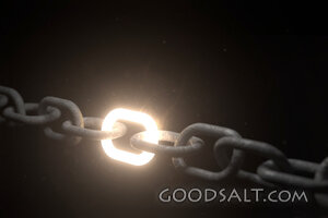 Chain with one strong link