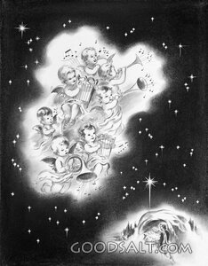 Cherubs Celebrate the Savior's Birth