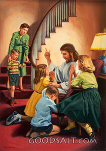 Children at the Feet of Jesus
