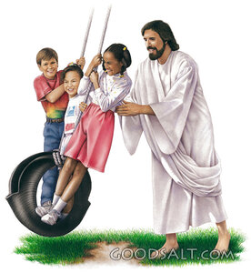 Children Swinging