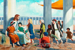 Children With Jesus in the Temple