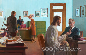 Christ With the Businessman