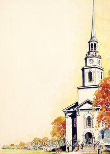 Church Scene Fall-1