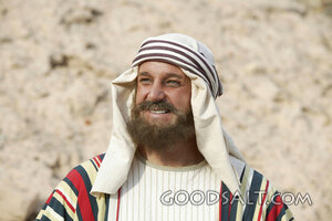 Smiling Israelite Disciple Portrait