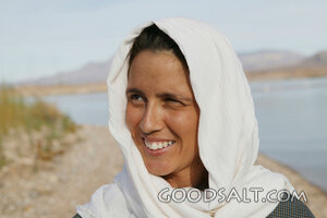 Smiling Israelite Woman by the Water