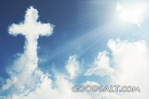 Clouds in Shape of a Cross