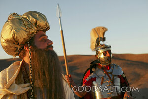 Herod Antipas with Roman Soldier