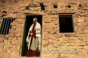 Israelite Man at the Stone Doorway