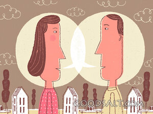 Couple Effectively Communicating