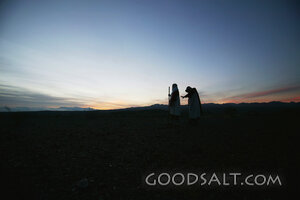 Journey to Bethlehem at Dawn