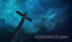 Cross and Night Sky