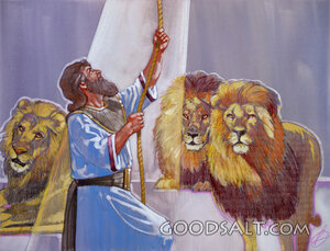Daniel Leaves the Lion's Den