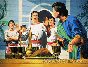 Daniel Obeys God's Rules