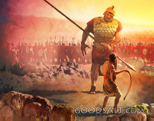 David and Goliath