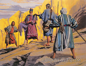 David Confronts Saul