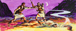 David Prevents Abishai From Killing Saul