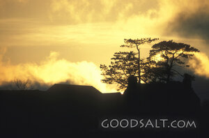 Dawn Over the Quiet Village
