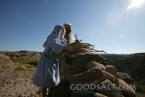 Isaac Lays the Wood on Abraham’s Altar