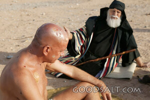 Job in Affliction with His Friend