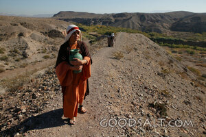 Ruth and Naomi Journey to Bethlehem