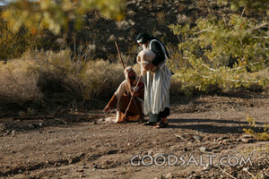 Shepherd With the Lost Lamb