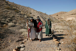 Israelite Men on the Wilderness Road