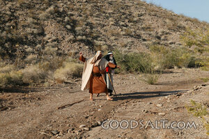 Moses Casts Down His Staff